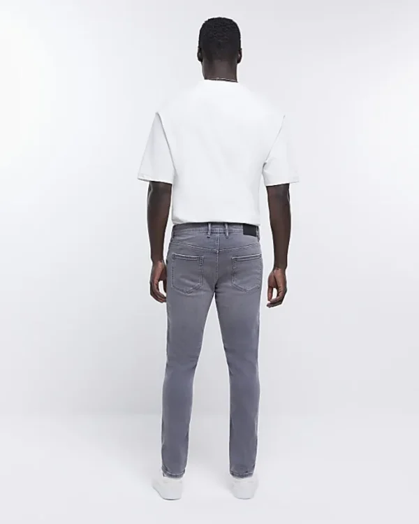 Grey skinny fit jeans