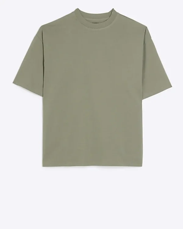 Khaki RI Studio oversized fit t-shirt