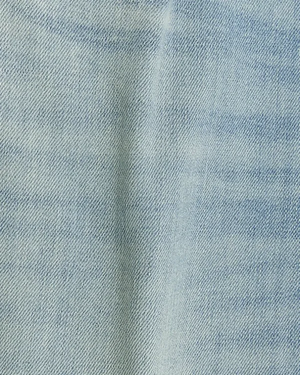 Light Blue Spray On Skinny Jeans