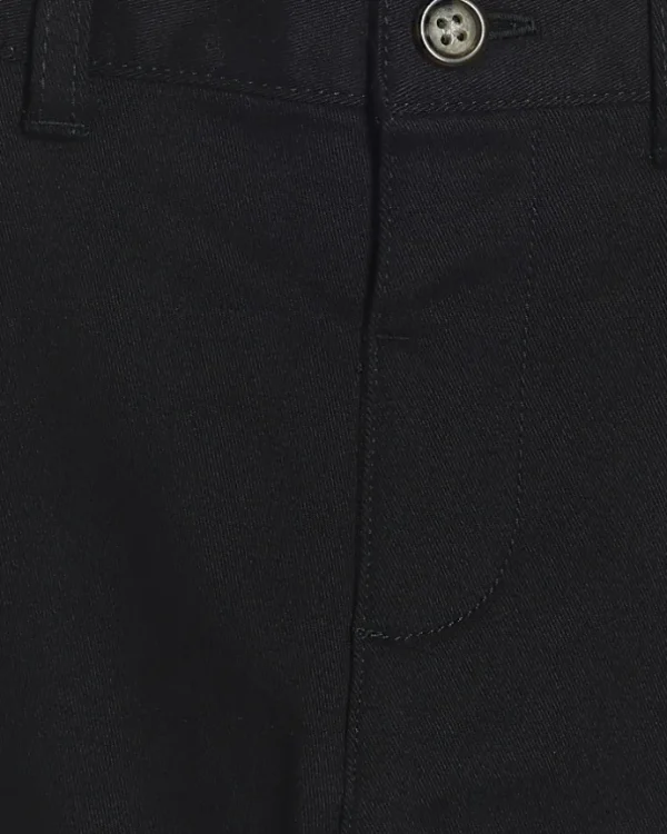 Mini boys black smart chino trousers