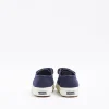 Mini girls navy superga velcro shoes