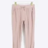 Petite pink lyocell cuffed joggers