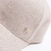 Pink melton cap