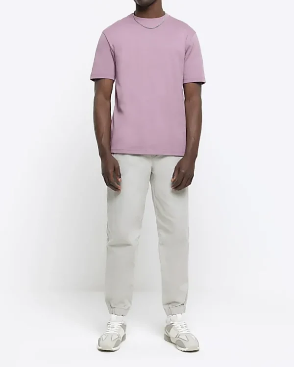 Pink RI Studio slim fit t-shirt