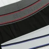 4PK Black and White cotton stretch Trunks