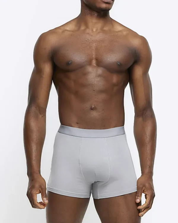 3PK Grey and Black Modal trunks