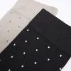 5PK Navy spot ankle socks