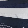 4PK Navy stripe Cotton Stretch trunks