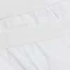 4PK white cotton stretch briefs