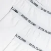 4PK White RI cotton stretch trunks