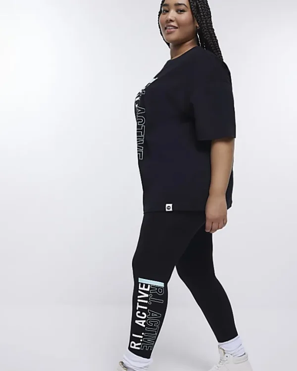 Plus black RI Active leggings