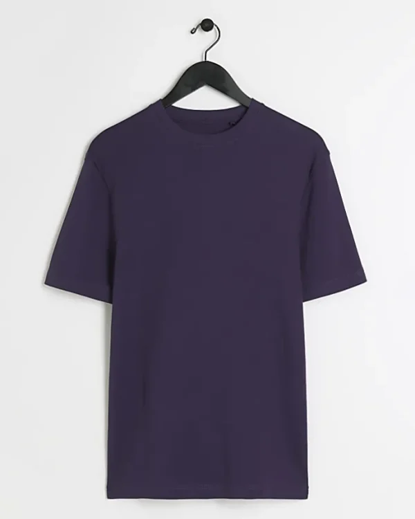 Purple RI Studio slim fit t-shirt