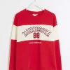 Red Minnesota Graphic Sweatshirt