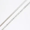 Silver Chain Choker Necklace