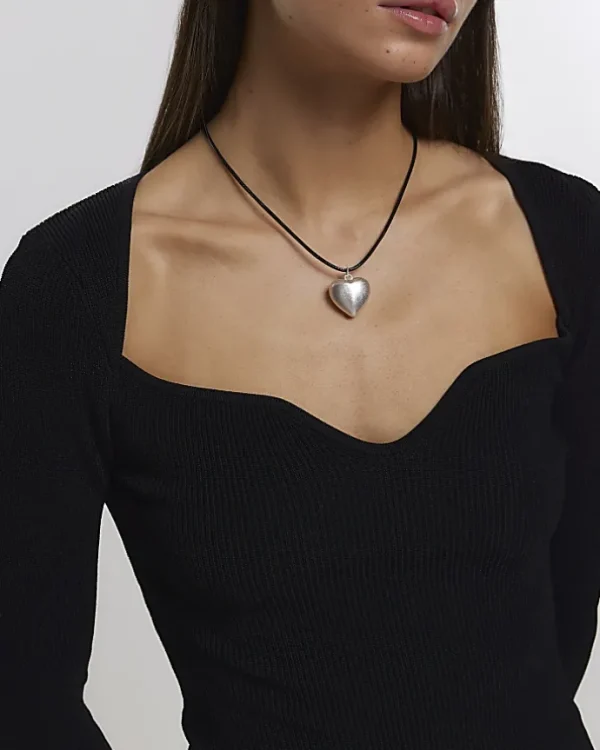 Silver Heart Necklace