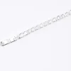 Silver plated diamante bracelet