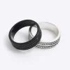 Silver Textured Rings Multipack