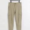 Stone regular fit cargo joggers