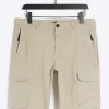 Stone regular fit cargo shorts