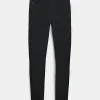 Tall black mid rise super skinny jeggings