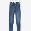 Tall blue bum sculpt skinny jeans