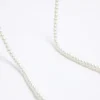 White Pearl Wrap Necklace