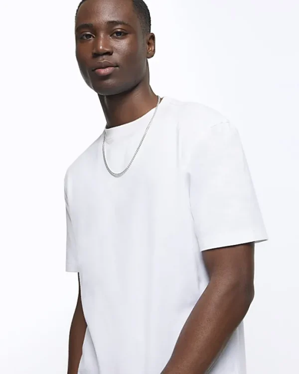 White regular fit t-shirt